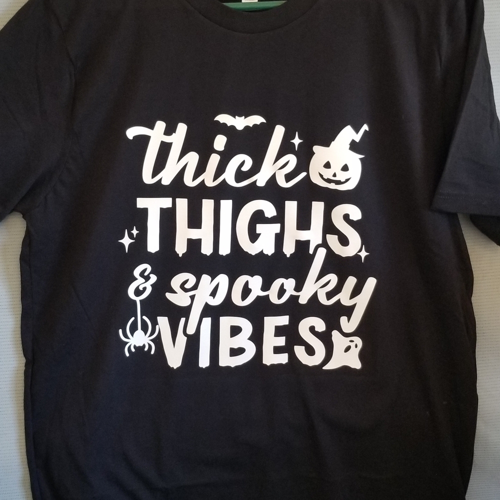 Black Halloween Graphic Tee